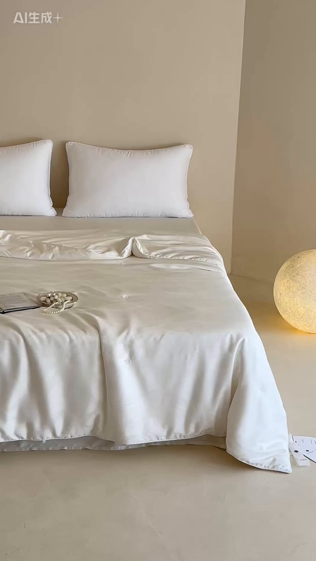 91家纺网 家纺一手货源 找家纺 茧羽世家 2025新款丝韵东方蚕丝被 被子被芯 丝韵东方-本白