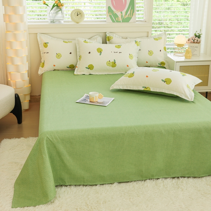 91家纺网 家纺一手货源 找家纺 优纤家纺 2025新款120克磨毛斜纹卡通花卉印花植物羊绒四件套 小艾