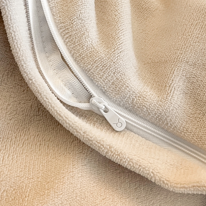 91家纺网 家纺一手货源 找家纺 金牛座家纺 2025新款加厚牛奶绒轻奢刺绣四件套-若兰 若兰-杏色