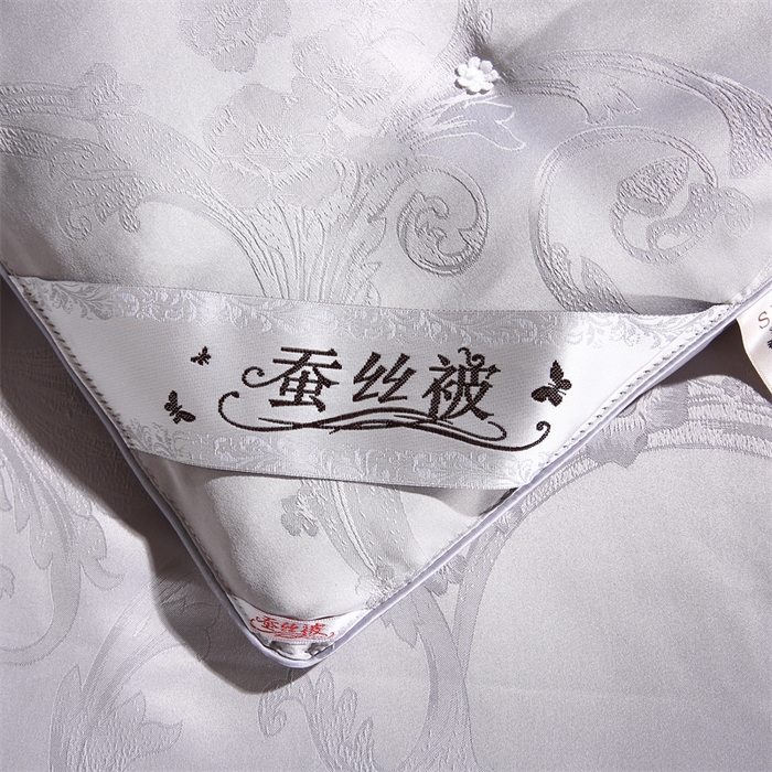 91家纺网 家纺一手货源 找家纺 前程家纺 2025新款-凤凰花被 凤凰花-灰色