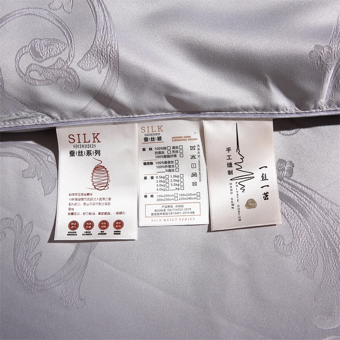 91家纺网 家纺一手货源 找家纺 前程家纺 2025新款-凤凰花被 凤凰花-灰色