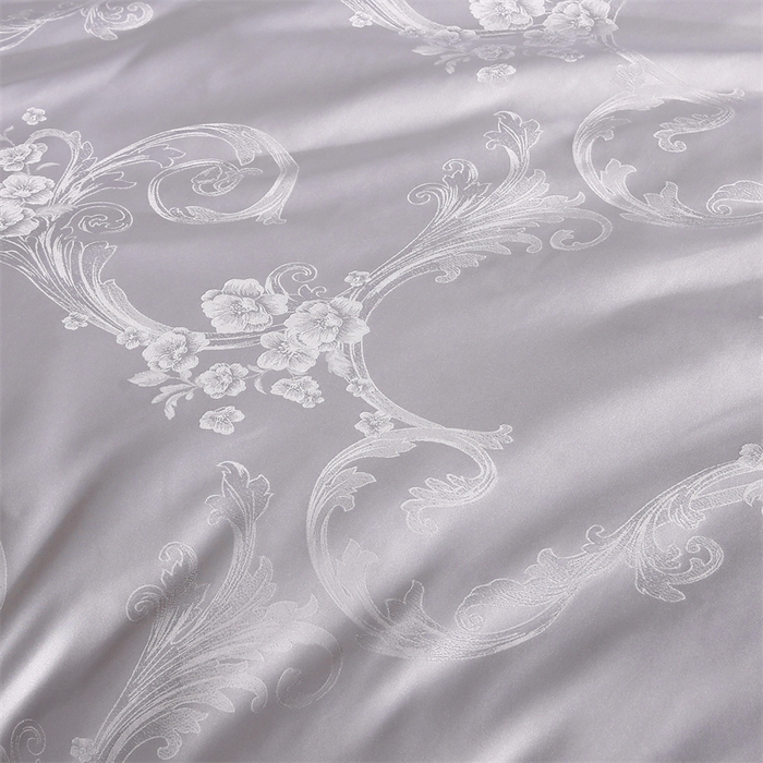 91家纺网 家纺一手货源 找家纺 前程家纺 2025新款-凤凰花被 凤凰花-灰色