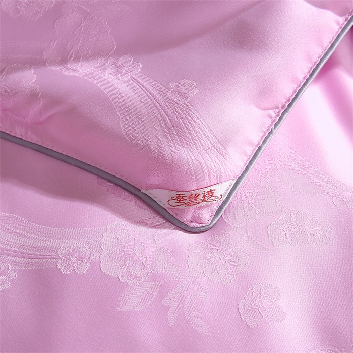 91家纺网 家纺一手货源 找家纺 前程家纺 2025新款-凤凰花被 凤凰花-粉色