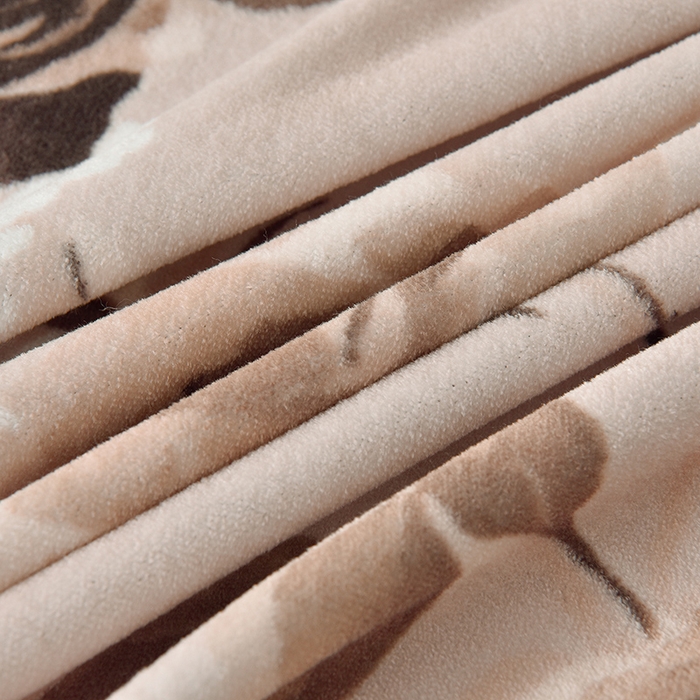 91家纺网 家纺一手货源 找家纺 牵依 2025新款赫本风水花边牛奶绒四件套 法式-繁花