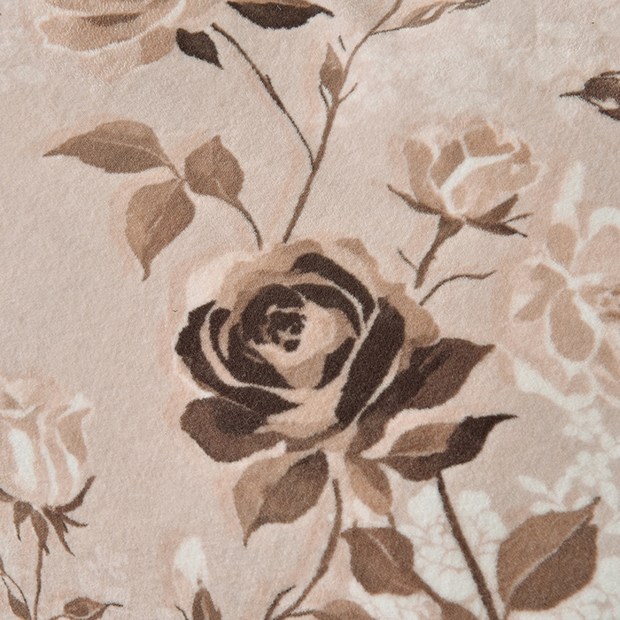 91家纺网 家纺一手货源 找家纺 牵依 2025新款赫本风水花边牛奶绒四件套 法式-繁花