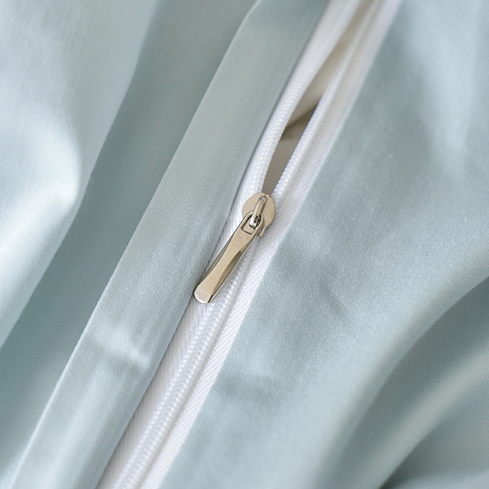 91家纺网 家纺一手货源 找家纺 简纯主义 2025新款100s贡缎长绒棉纯棉刺绣四件套-趣味 露露米娅-蓝