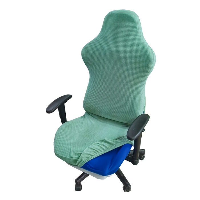 91家纺网 家纺一手货源 找家纺 （总）壹零特色家纺 2025新款简约弹力通用型加厚纯色防水华夫格电竞椅套