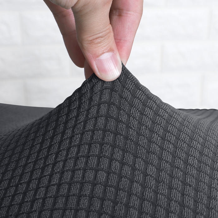 91家纺网 家纺一手货源 找家纺 （总）壹零特色家纺 2025新款简约弹力通用型加厚纯色防水华夫格电竞椅套