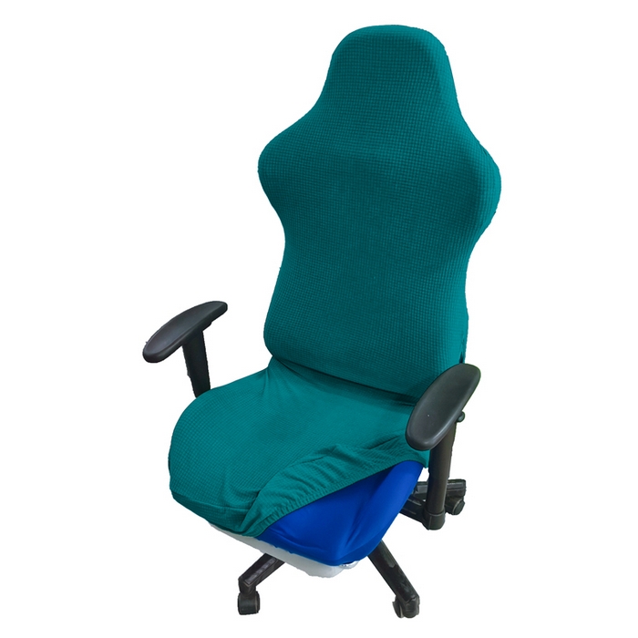 91家纺网 家纺一手货源 找家纺 （总）壹零特色家纺 2025新款简约弹力通用型加厚纯色防水华夫格电竞椅套