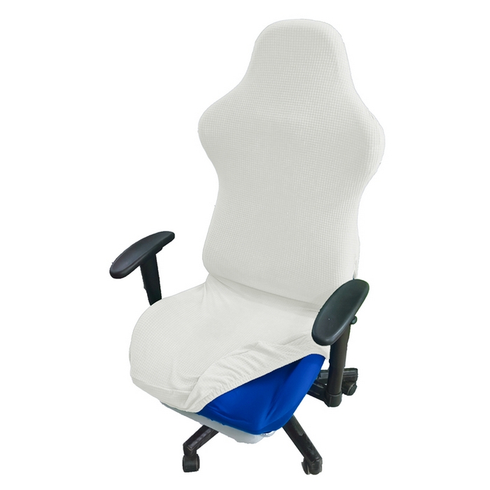 91家纺网 家纺一手货源 找家纺 （总）壹零特色家纺 2025新款简约弹力通用型加厚纯色防水华夫格电竞椅套