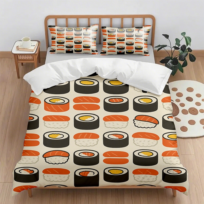 91家纺网 家纺一手货源 找家纺 （总1）轩贝雅 2025新款跨境Pod工厂数码印花被套套装（被套+枕套）第一批