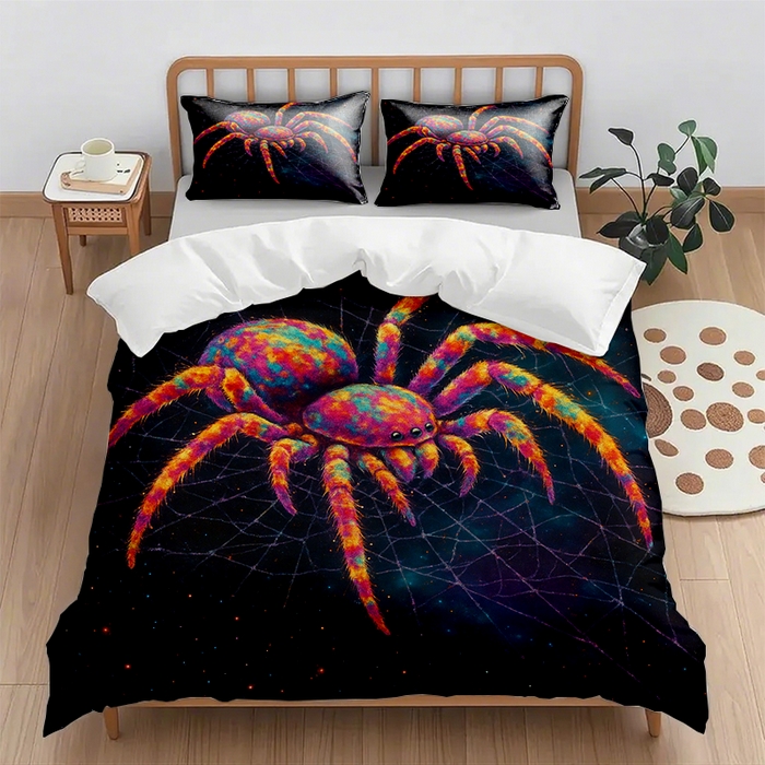 91家纺网 家纺一手货源 找家纺 （总1）轩贝雅 2025新款跨境Pod工厂数码印花被套套装（被套+枕套）第一批