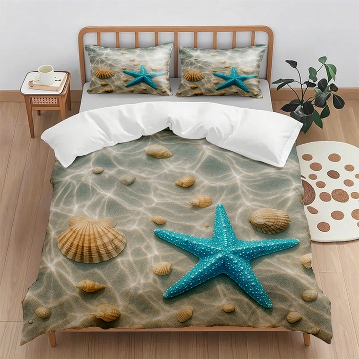 91家纺网 家纺一手货源 找家纺 （总1）轩贝雅 2025新款跨境Pod工厂数码印花被套套装（被套+枕套）第一批