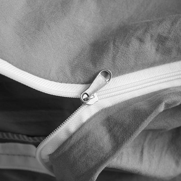 91家纺网 家纺一手货源 找家纺 金纱玉纺家纺 2025新款水洗棉工艺刺绣四件套 恬静时光-中灰