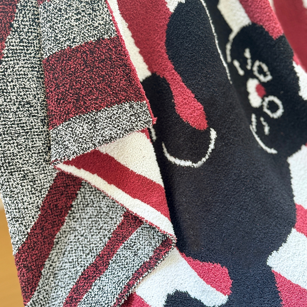 91家纺网 家纺一手货源 找家纺 （总）CINNY馨宜 2025新款半边绒毯休闲毯披肩毯盖毯办公室午睡毯 毯子 半边绒