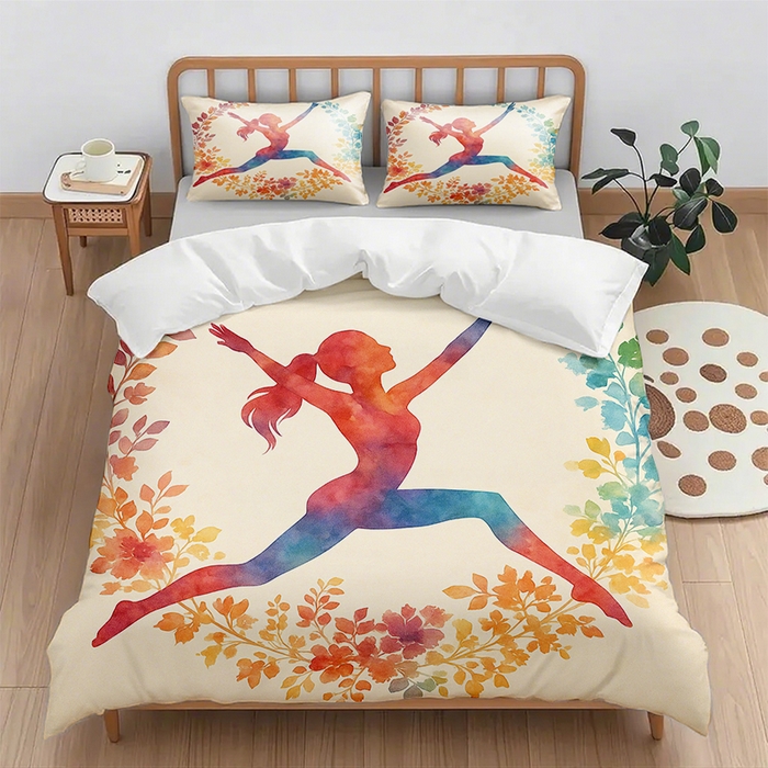 91家纺网 家纺一手货源 找家纺 （总2）轩贝雅 2025新款跨境Pod工厂数码印花被套套装（被套+枕套）第一批