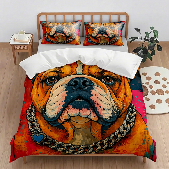 91家纺网 家纺一手货源 找家纺 （总2）轩贝雅 2025新款跨境Pod工厂数码印花被套套装（被套+枕套）第一批