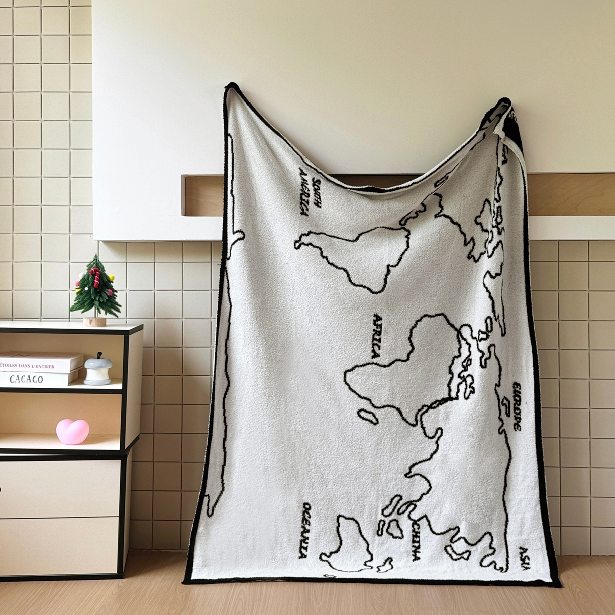 CINNY馨宜 2025新款半边绒毯休闲毯披肩毯盖毯办公室午睡毯 山河