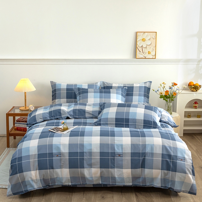 91家纺网 家纺一手货源 找家纺 （总）新款12868全棉学生宿舍三件套卡通纯棉四件套