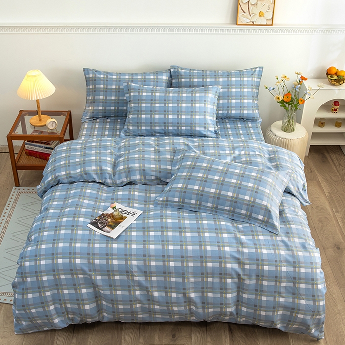 91家纺网 家纺一手货源 找家纺 新款12868全棉学生宿舍三件套卡通纯棉四件套 安德里亚