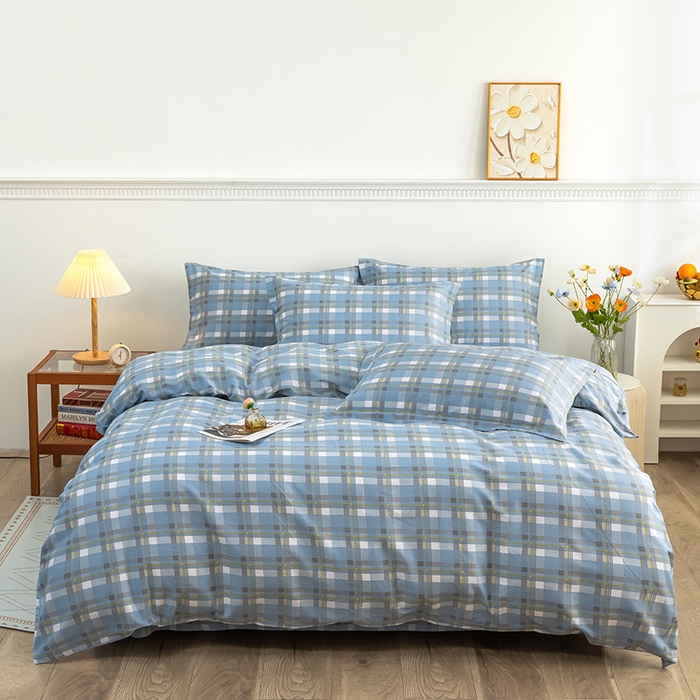 91家纺网 家纺一手货源 找家纺 新款12868全棉学生宿舍三件套卡通纯棉四件套 安德里亚