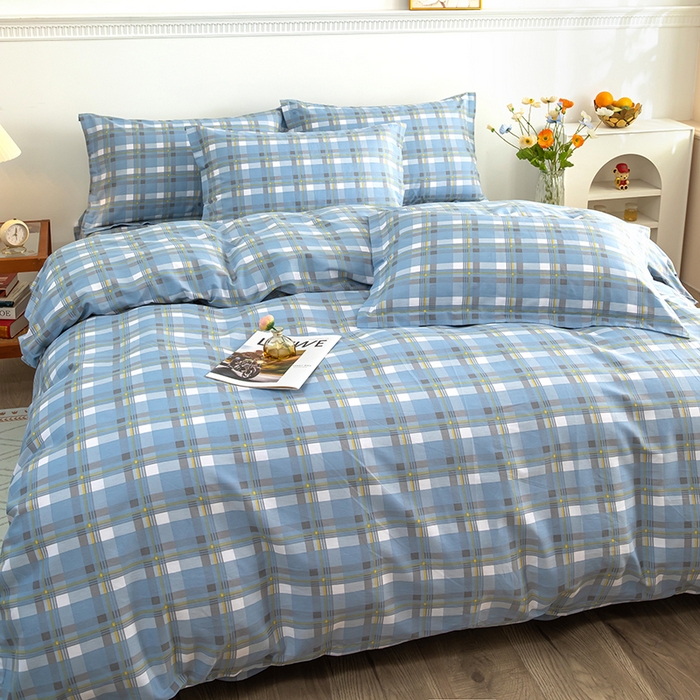 91家纺网 家纺一手货源 找家纺 新款12868全棉学生宿舍三件套卡通纯棉四件套 安德里亚