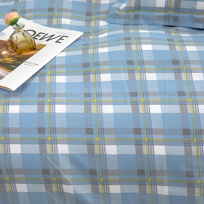 91家纺网 家纺一手货源 找家纺 新款12868全棉学生宿舍三件套卡通纯棉四件套 安德里亚