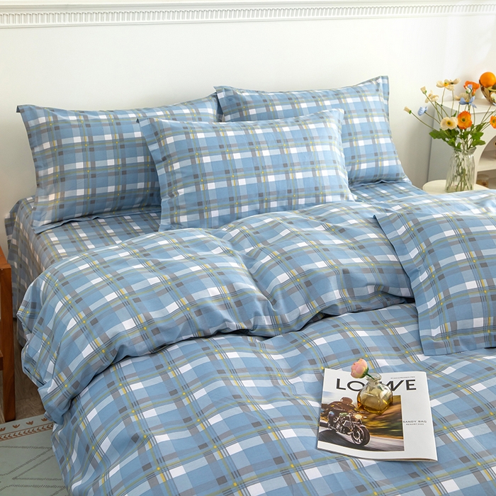 91家纺网 家纺一手货源 找家纺 新款12868全棉学生宿舍三件套卡通纯棉四件套 安德里亚