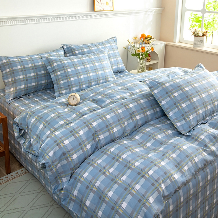 91家纺网 家纺一手货源 找家纺 新款12868全棉学生宿舍三件套卡通纯棉四件套 安德里亚