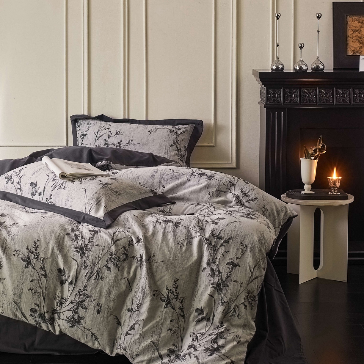 91家纺网 家纺一手货源 找家纺 （总）梦享生活家居 2025新款全棉纯棉色织提花磨毛四件套