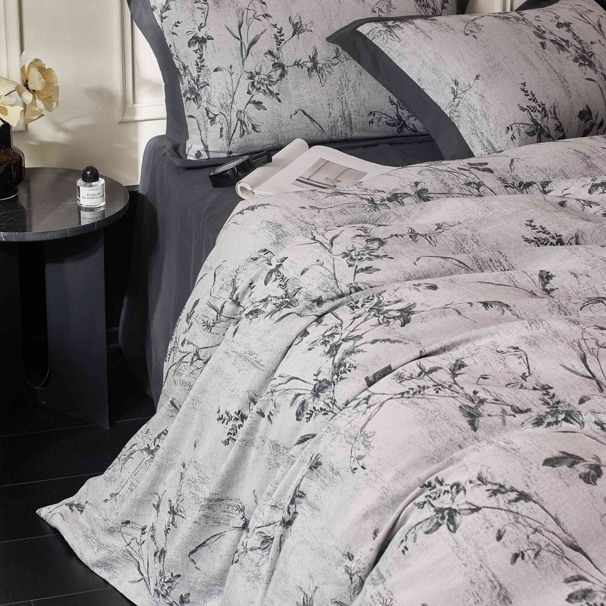 91家纺网 家纺一手货源 找家纺 （总）梦享生活家居 2025新款全棉纯棉色织提花磨毛四件套