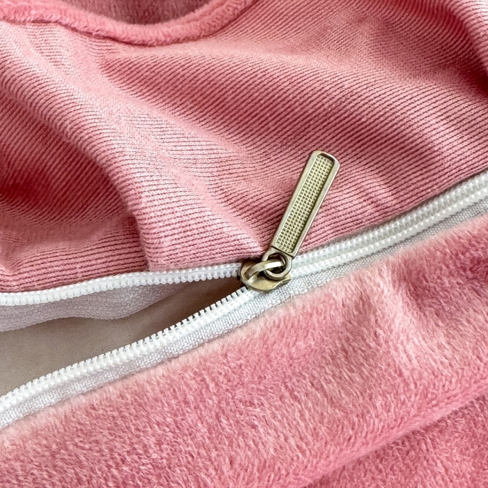 91家纺网 家纺一手货源 找家纺 恋尚羽家纺 2025新款韩版花边婴儿绒大床盖四件套宝宝绒婴肤绒公主风韩式盘花四件套 豆沙