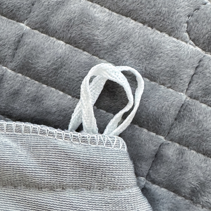 91家纺网 家纺一手货源 找家纺 恋尚羽家纺 2025新款韩版花边婴儿绒大床盖四件套宝宝绒婴肤绒公主风韩式盘花四件套 灰色