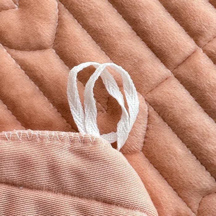 91家纺网 家纺一手货源 找家纺 恋尚羽家纺 2025新款韩版花边婴儿绒大床盖四件套宝宝绒婴肤绒公主风韩式盘花四件套 桔色