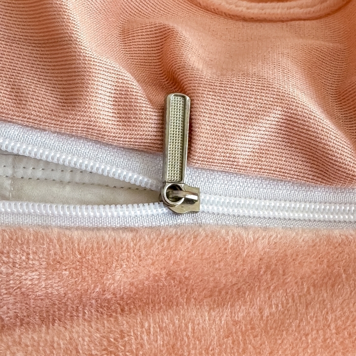 91家纺网 家纺一手货源 找家纺 恋尚羽家纺 2025新款韩版花边婴儿绒大床盖四件套宝宝绒婴肤绒公主风韩式盘花四件套 桔色