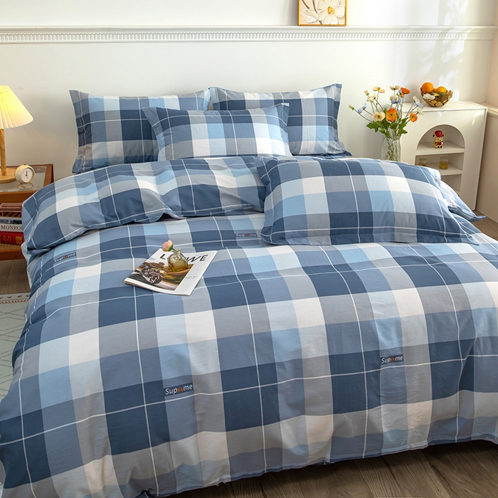 91家纺网 家纺一手货源 找家纺 新款12868全棉学生宿舍三件套卡通纯棉四件套 风的印记