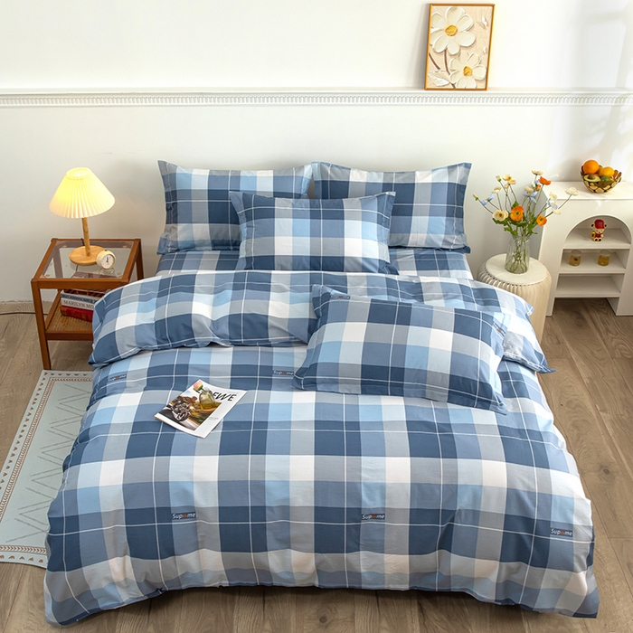 91家纺网 家纺一手货源 找家纺 新款12868全棉学生宿舍三件套卡通纯棉四件套 风的印记