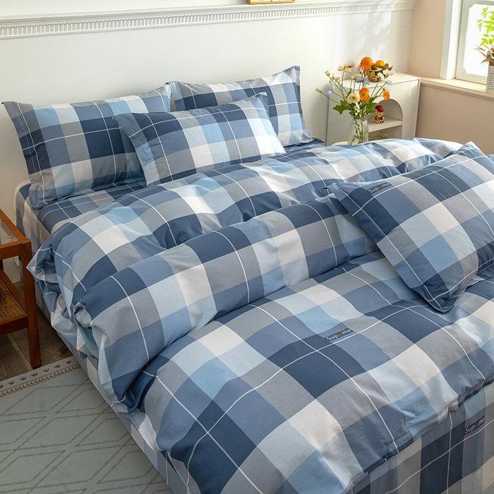 91家纺网 家纺一手货源 找家纺 新款12868全棉学生宿舍三件套卡通纯棉四件套 风的印记