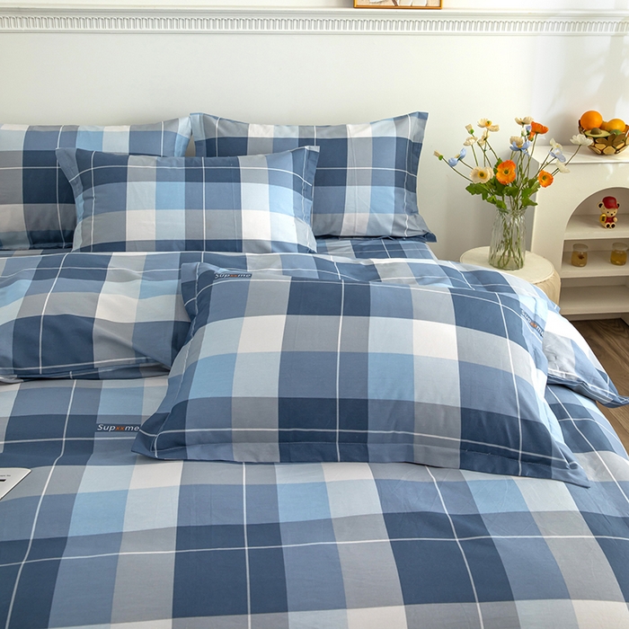 91家纺网 家纺一手货源 找家纺 新款12868全棉学生宿舍三件套卡通纯棉四件套 风的印记