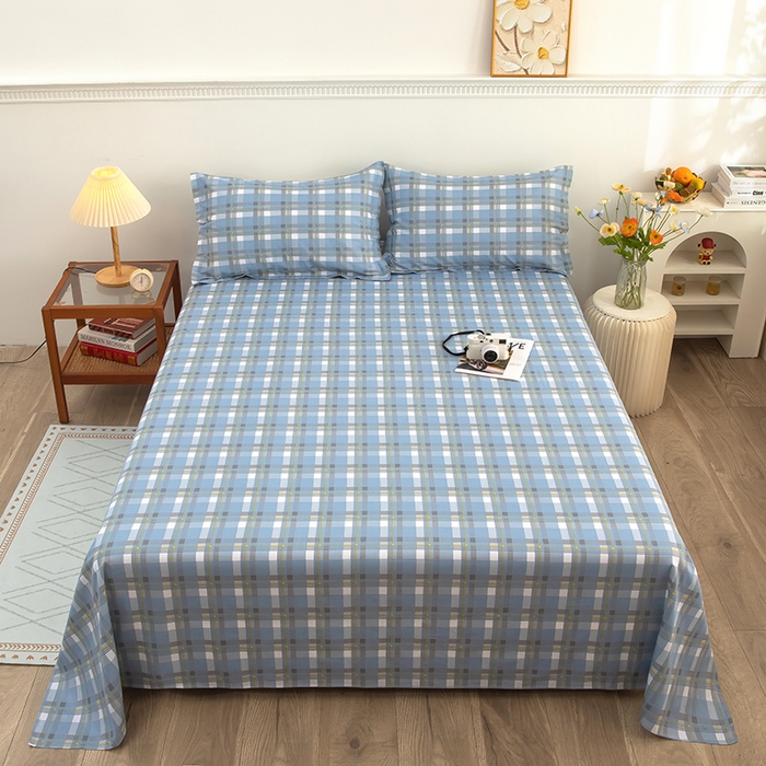 91家纺网 家纺一手货源 找家纺 （总） 雨萝家纺 新款12868全棉纯棉床单