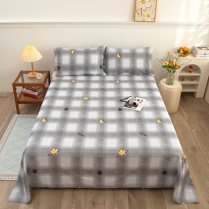 91家纺网 家纺一手货源 找家纺 （总） 雨萝家纺 新款12868全棉纯棉床单