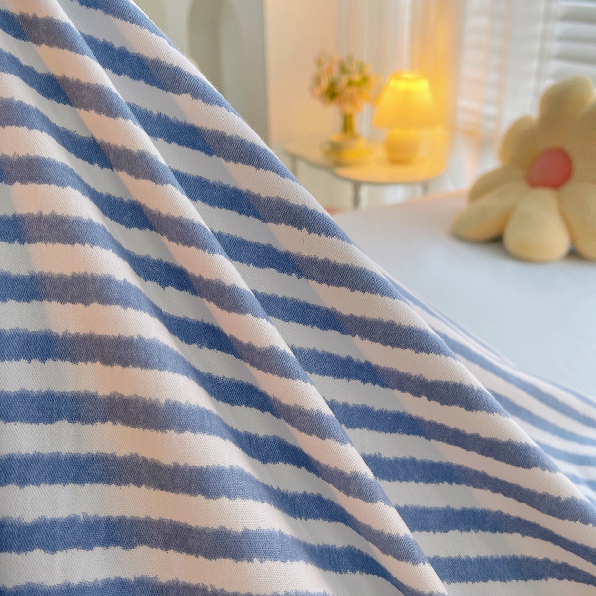 91家纺网 家纺一手货源 找家纺 炫拼家纺 2025新款全棉磨毛卡通贴布绣加厚毛巾绣纯棉四件套-曲奇系列 曲奇-晚安猫