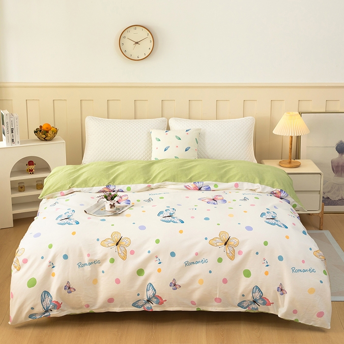 91家纺网 家纺一手货源 找家纺 （总） 雨萝家纺 新款12868全棉被罩纯棉被套