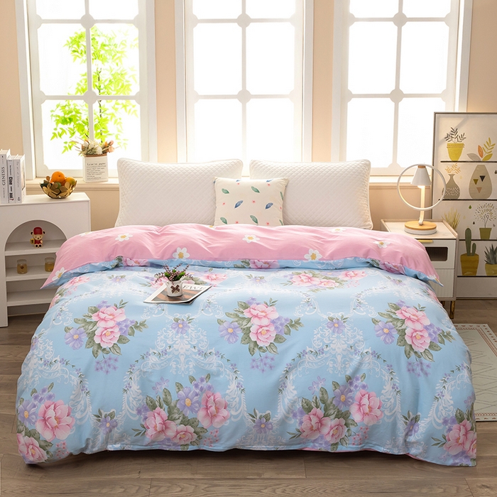 91家纺网 家纺一手货源 找家纺 （总） 雨萝家纺 新款12868全棉被罩纯棉被套