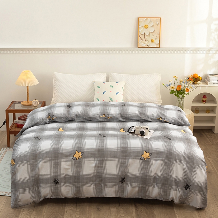 91家纺网 家纺一手货源 找家纺 （总） 雨萝家纺 新款12868全棉被罩纯棉被套