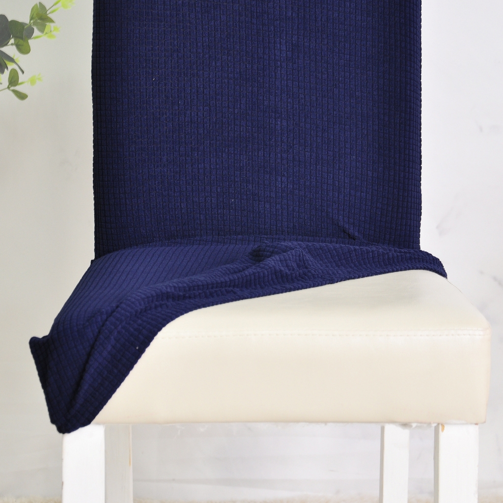 91家纺网 家纺一手货源 找家纺 （总）壹零特色家纺 防水华夫格纯色一体椅套 素色弹力大码椅子套 椅子套