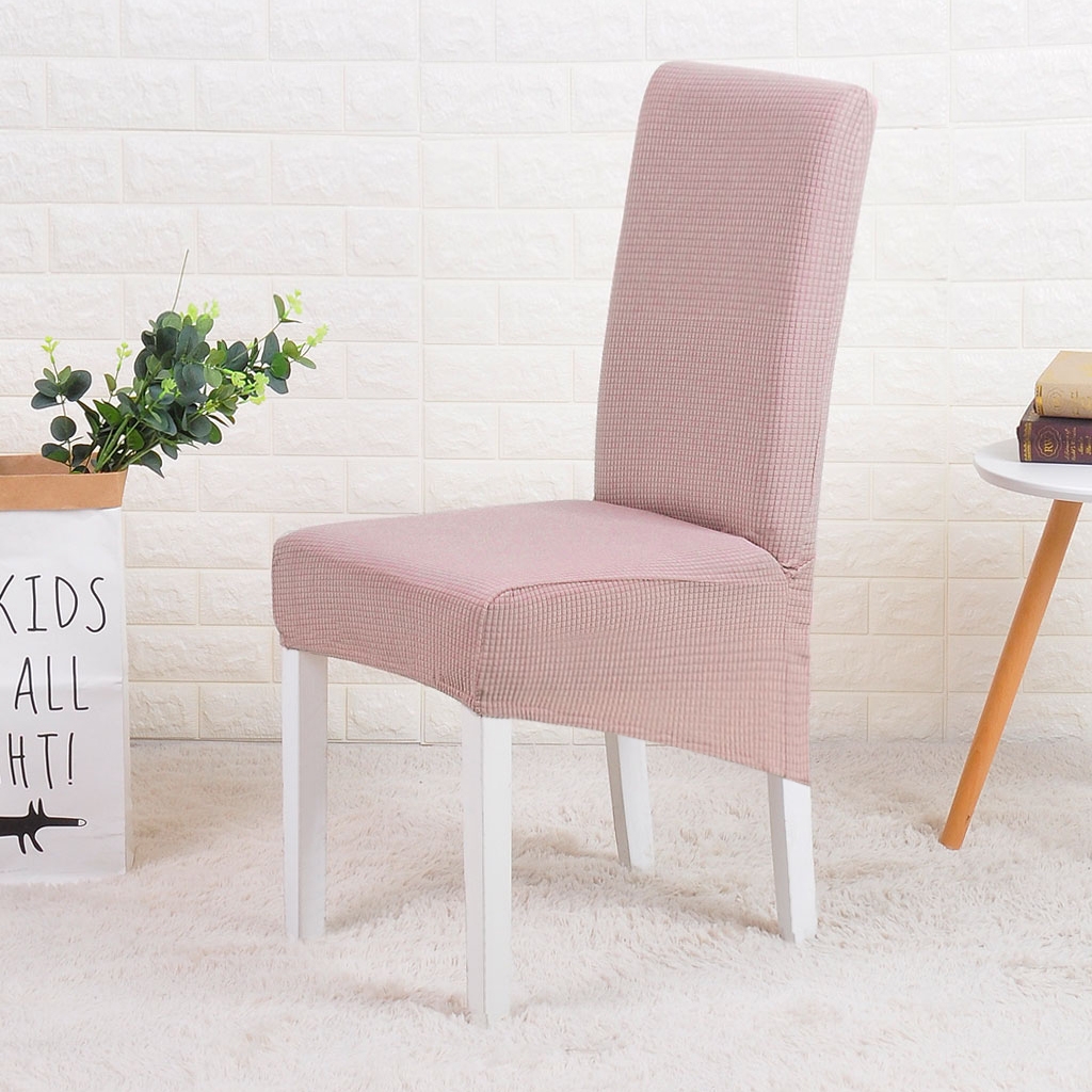 91家纺网 家纺一手货源 找家纺 （总）壹零特色家纺 防水华夫格纯色一体椅套 素色弹力大码椅子套 椅子套