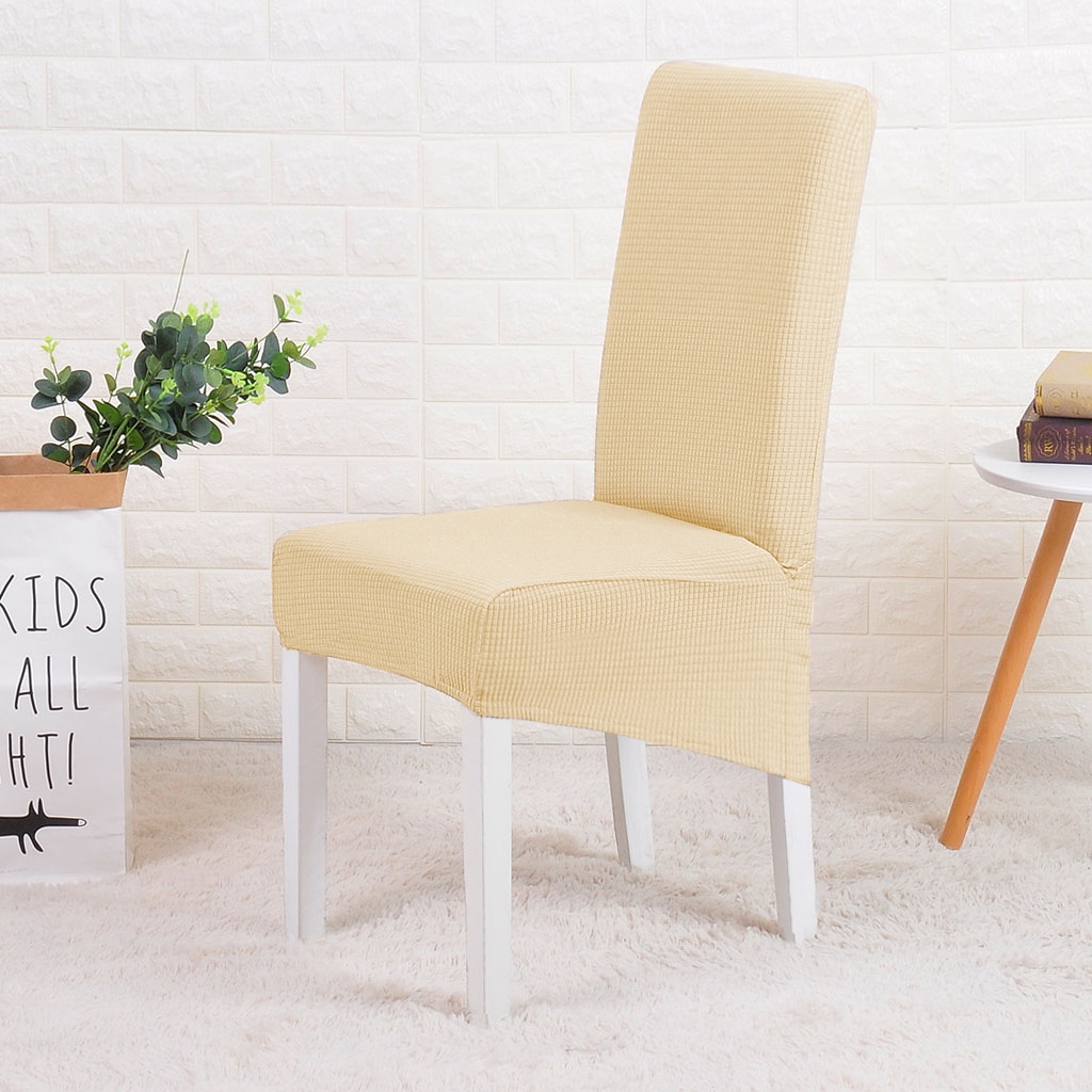 91家纺网 家纺一手货源 找家纺 （总）壹零特色家纺 防水华夫格纯色一体椅套 素色弹力大码椅子套 椅子套