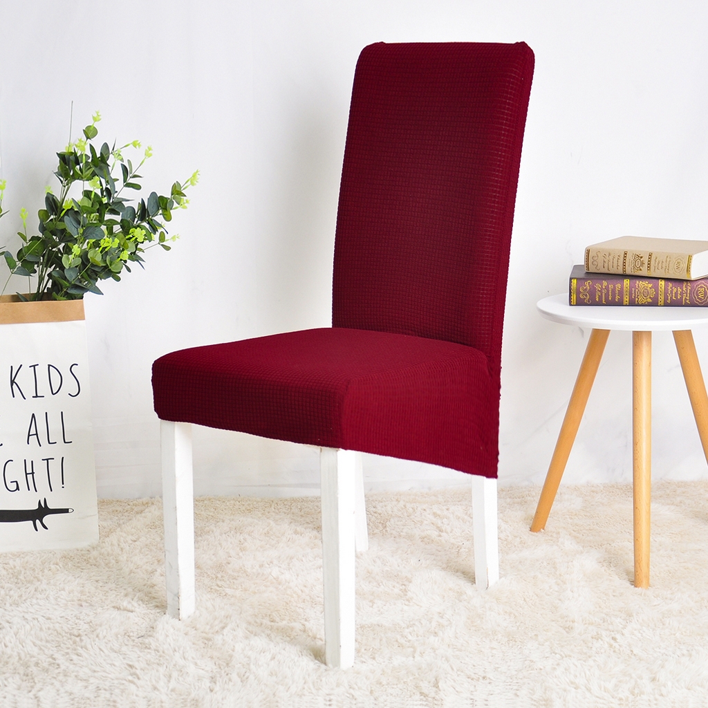 91家纺网 家纺一手货源 找家纺 （总）壹零特色家纺 防水华夫格纯色一体椅套 素色弹力大码椅子套 椅子套