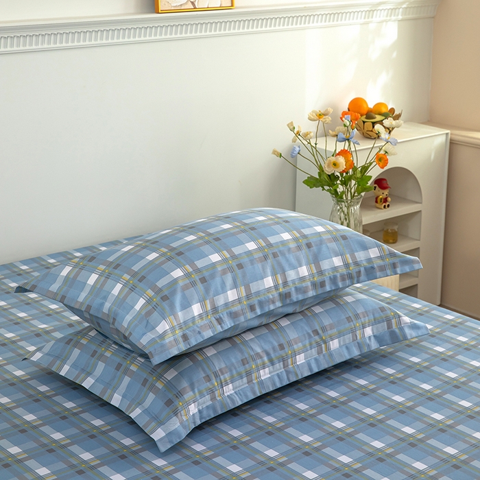 91家纺网 家纺一手货源 找家纺 总雨萝新款12868全棉纯棉枕套30*50cm一只